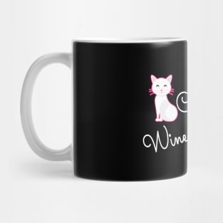 Cat Mother Wine lover Mug